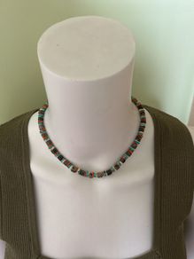 Colorful beaded necklace