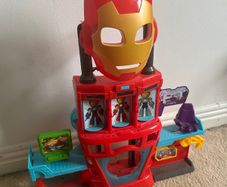 Iron man toy with mask