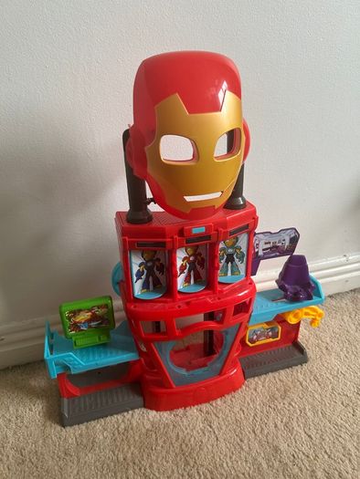 Iron man toy with mask