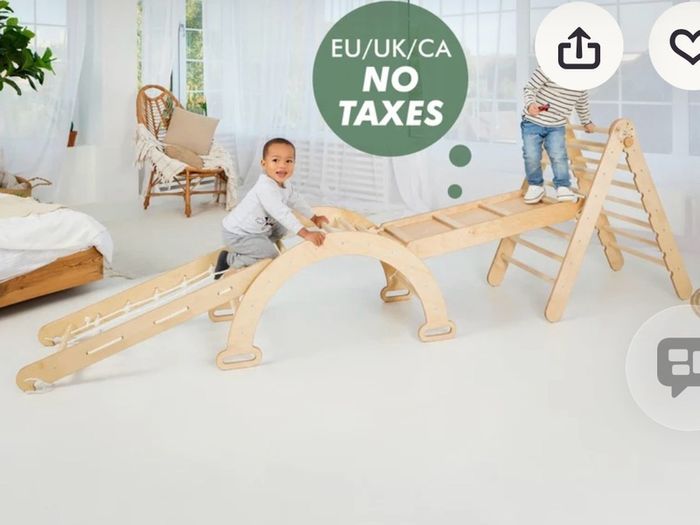 Montessori climbing set