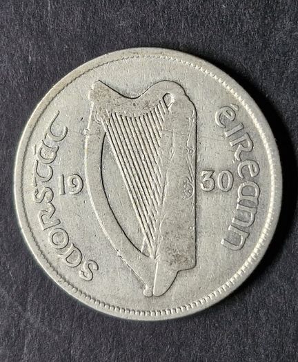Ireland 1930 Silver Florin