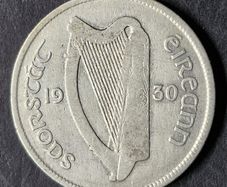 Ireland 1930 Silver Florin