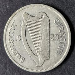 Ireland 1930 Silver Florin