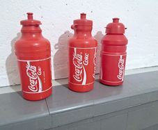 coca cola cycling bottles 1980s