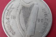 Ireland 1935 Harp Florin in Fine condition