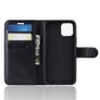 For iPhone 11 Pro Wallet Case Cover PU Leather Holder Card Slots New Black - FHT04IPK1 Image 4
