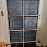Wooden unit with fabric drawers Image 2
