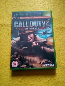 Call of duty 2 big Red one Xbox Original Games Original Pal version