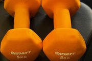 Weights - 2 x 5KG Dumbbells