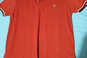 bench dark orange small medium polo shirt