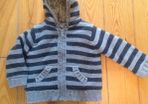 Gorgeous Knitted Sherpa Lined Hoodie /Jacket