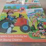 Farm Activity Box Set, Farmyard Model Kit, Colouring Book, Stickers Image 3