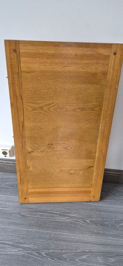 Solid oak. Extendable  Kitchen table & 6 chairs for sale - Lucan