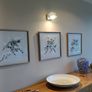 set of Chinese warrior pictures 42cm x 51 Image 2