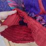 Vintage purple ladies patchwork top (free post) Image 3