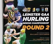 2022 Leinster GAA Hurling Senior Championship Round 2 Programme