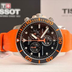 Tissot Seastar 1000 T120.417.17.051.01 Silver Orange Black Mens