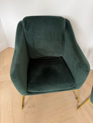 Pair of Contemporary Accent Chairs