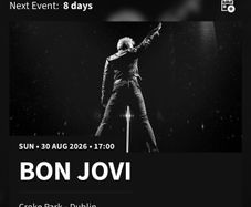Bon Jovi! 2 tickets!