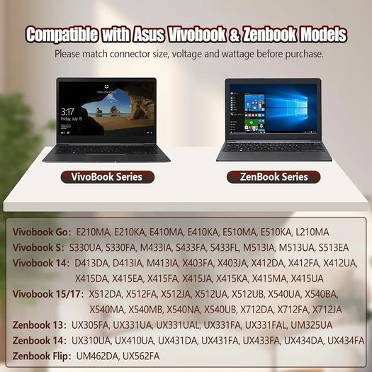 asus charger 45 watts