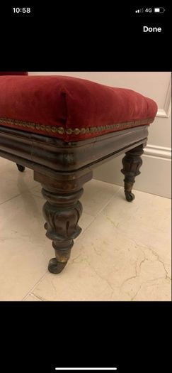 William IV Prie Dieu Chair