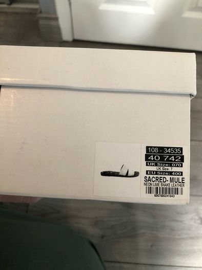Brand new sandals from office.