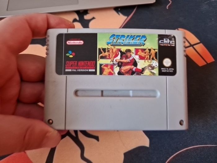 Striker Super Nintendo Snes Arcade Retro Games Original