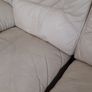 Used recliner 2 seater leather couch Image 2