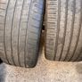 22" Staggered BMW Black Alloy Wheels with Tires & Spacers Image 2