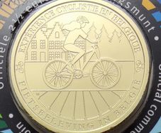 Belgium 2.5 Euro Base Metals Brilliant Uncirculated Coin 2023 - Cycling experience in Belgium - Belgian Coincard Catalogue