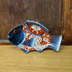 Japanese Arita fish plate c1890