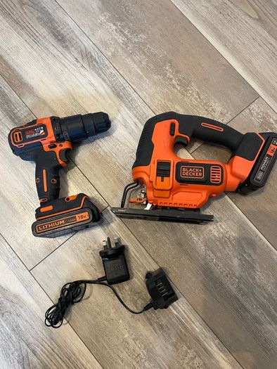 Black&Decker jigsaw and drill