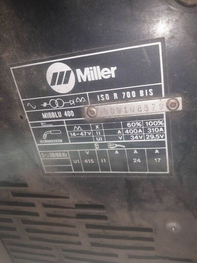 Miller MiG welder