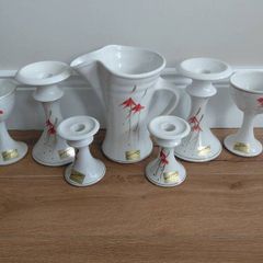 Louis Mulcahy Hand Painted Ceramic Set