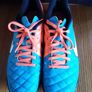 Nike Tiempo Astro football boots blue orange 8 42.5 Image 5