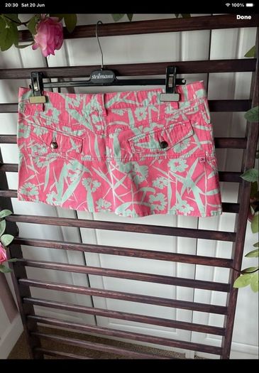 skirt rip curl size 40(12) mini skirt