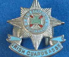 Military Irish Guards Association lapel badge