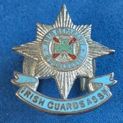 Military Irish Guards Association lapel badge