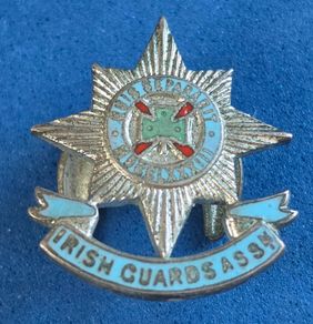 Military Irish Guards Association lapel badge