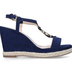 Nine West Navy Wedges