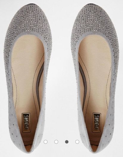 Oasis Sparkle Ballerina Shoes