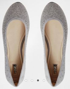 Oasis Sparkle Ballerina Shoes