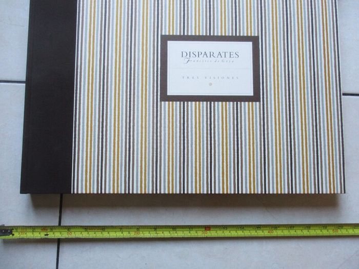 Large Francisco Goya Art Book - Disparates, Tres Visiones