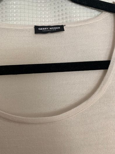 Gerry Weber Fine Knit Top / Jumper With Lace Detail
