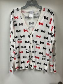 Ladies Disney parc exclusive Minnie Mouse cardigan