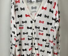 Ladies Disney parc exclusive Minnie Mouse cardigan