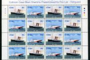 2006 Ireland Centenary of the Rosslare - Fishguard Ferry Service Commemorative Stamps Sheetlet Plate 1B1B1B1B Mint Never Hinged (MNH)