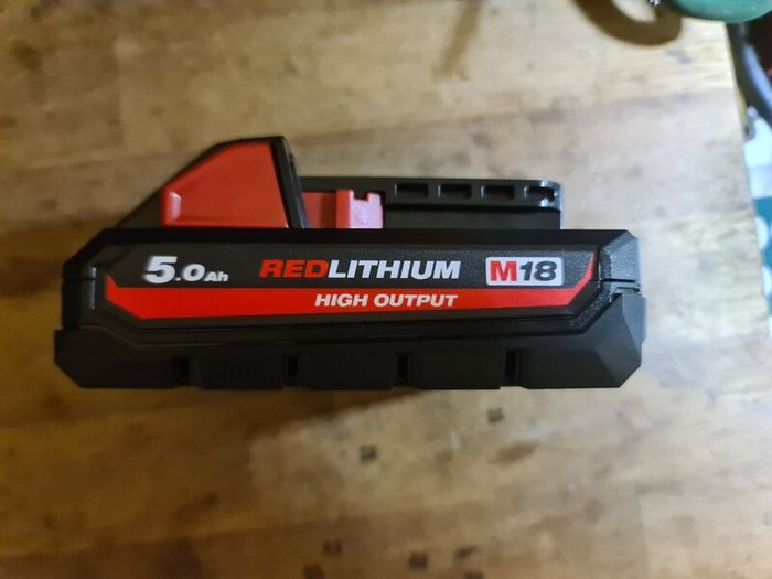 Milwaukee M18 5 ah high output