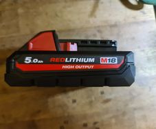 Milwaukee M18 5 ah high output