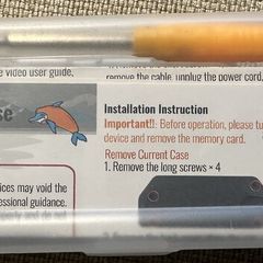 Transparent replacement case for FZ device